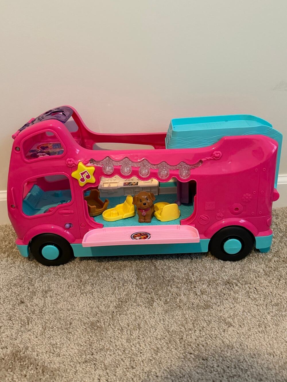 Fisher-Price Little People Barbie Little DreamCamper RV Playset